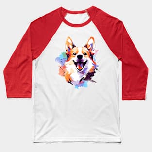 corgi Baseball T-Shirt